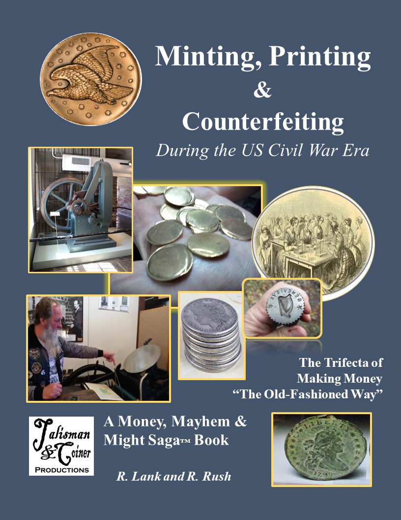 Blue book cover of Minting, Printing and Counterfeiting.jpg